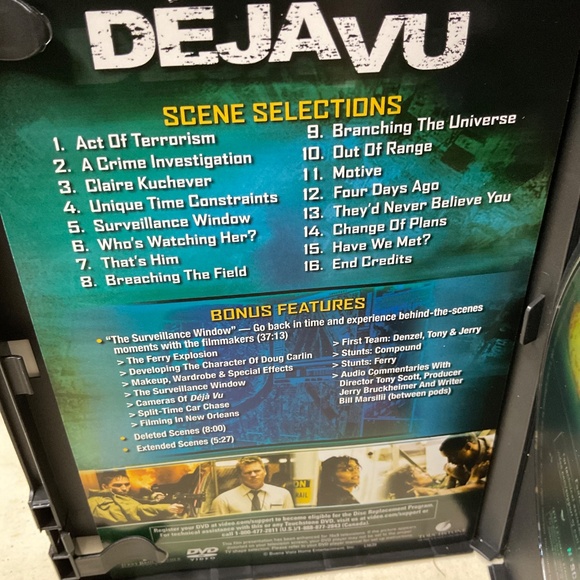 dvd - Dejavu.  V117 - Picture 5 of 5